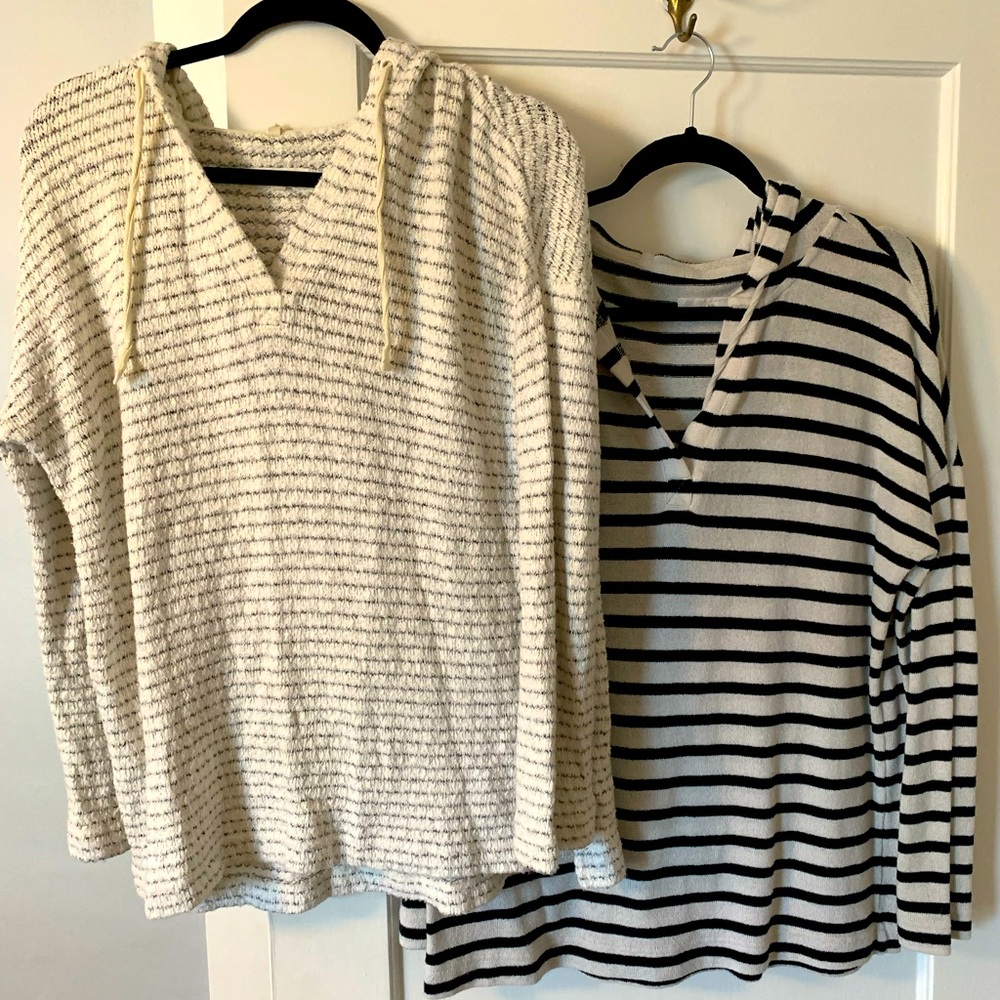 2 LOFT Lou & Grey Hoodies